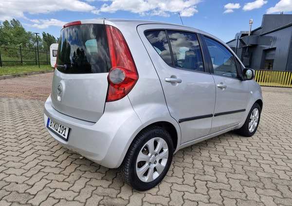 Opel Agila cena 17600 przebieg: 55500, rok produkcji 2010 z Świdnica małe 407